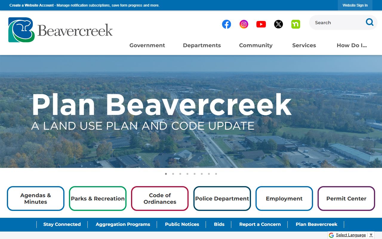 Beavercreek property records city of Beavercreek official website