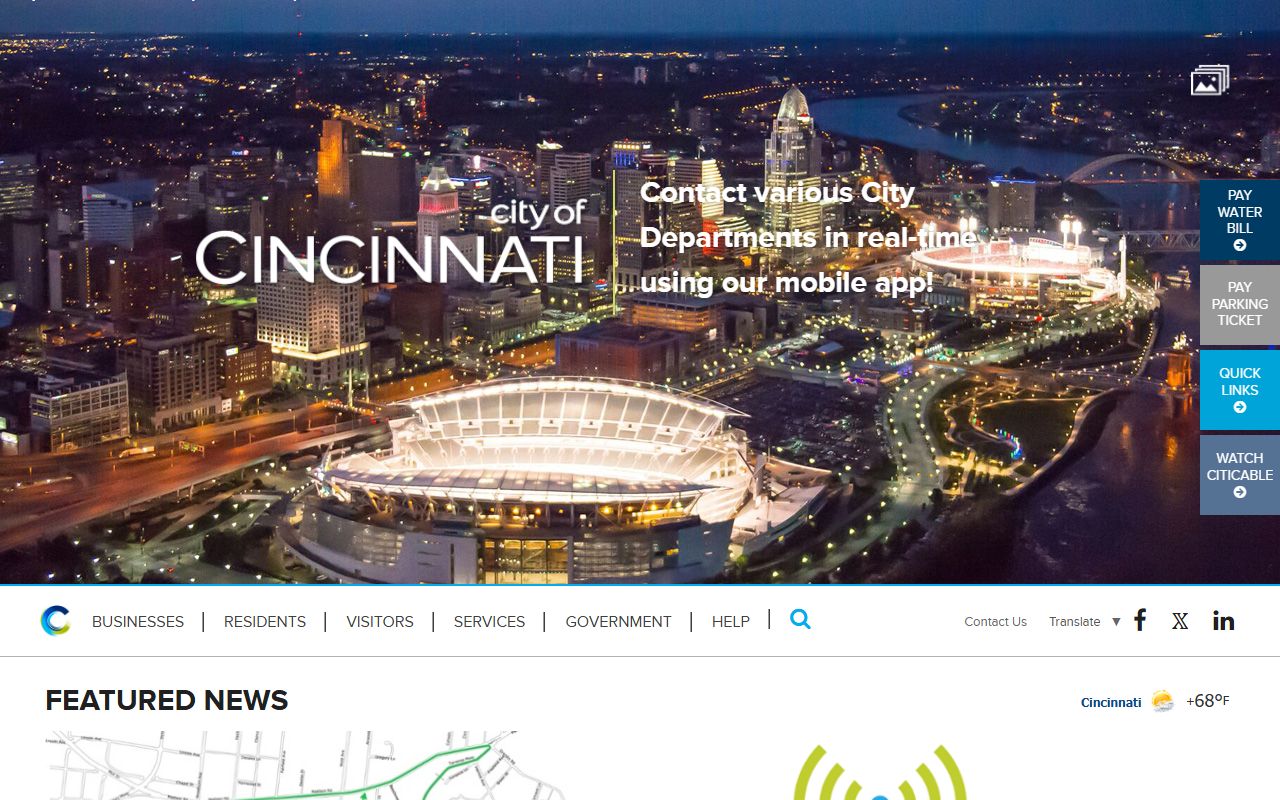 Cincinnati property records city official website