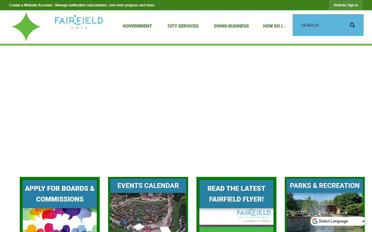 Fairfield property records city of Fairfield official website