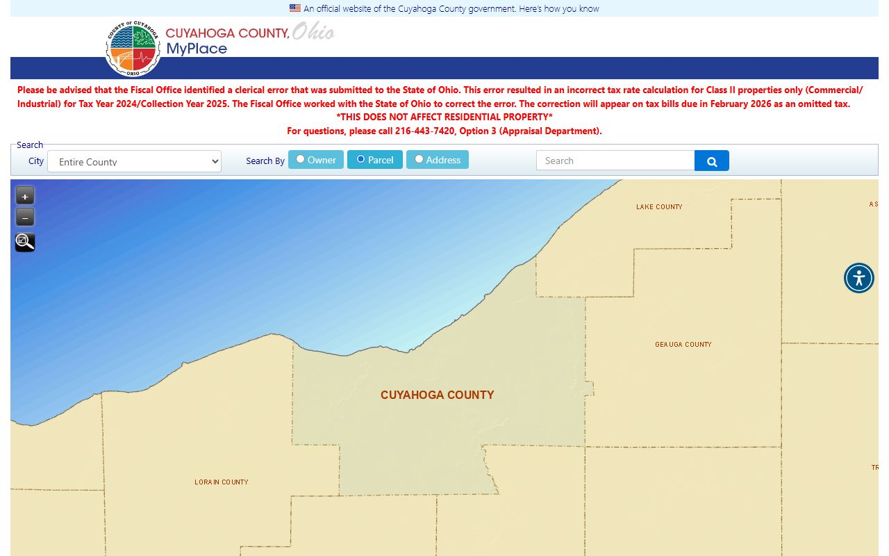 Parma property records Cuyahoga County Fiscal Officer MyPlace