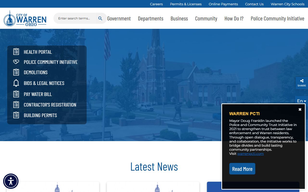 Warren property records city of Warren official website