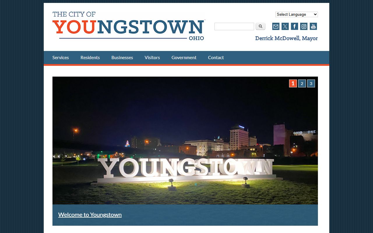 Youngstown property records city official website
