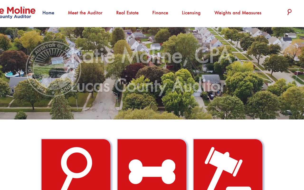 Lucas County property records auditor search portal